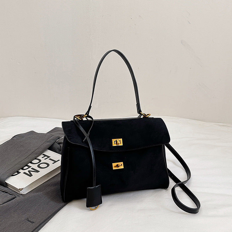 Handheld tote bag, single-shoulder crossbody bag