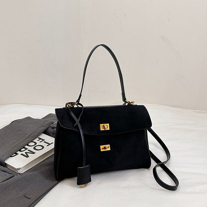 Handheld tote bag, single-shoulder crossbody bag