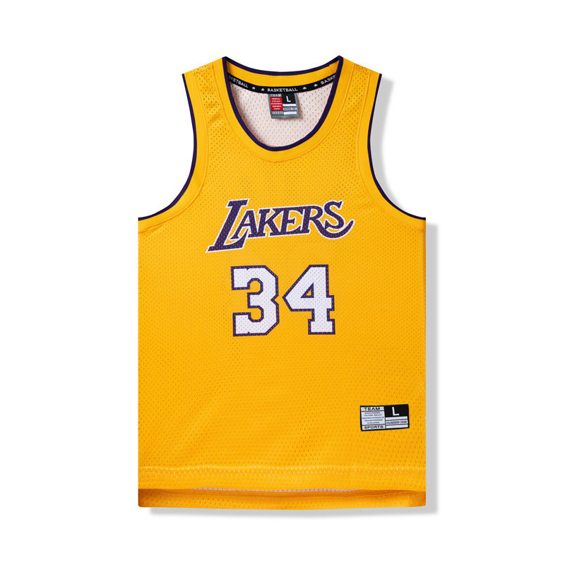 American Retro Mesh Jersey Iverson Maddie Kobe Curry Butler James Digital Print Basketball Vest