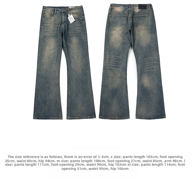 Men's flared jeans