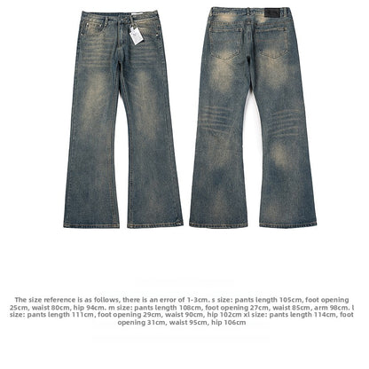 Men's flared jeans
