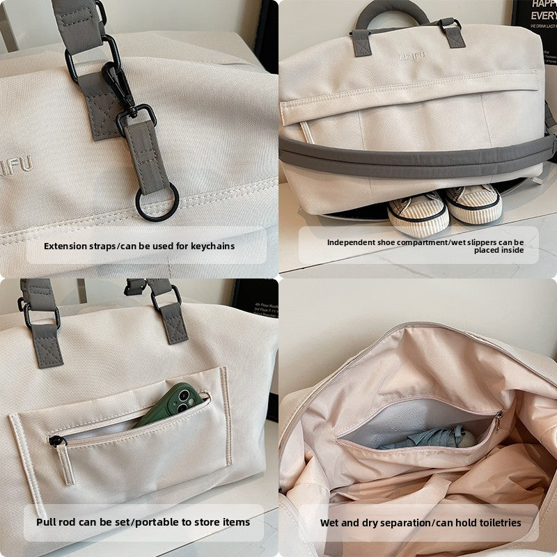 Large-capacity short-distance travel storage luggage bag