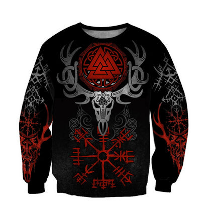 Men's 3D Printed Casual Sweatshirt