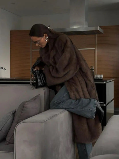 Fur coat