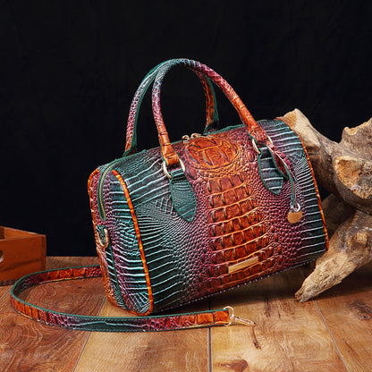 Retro travel women's bag