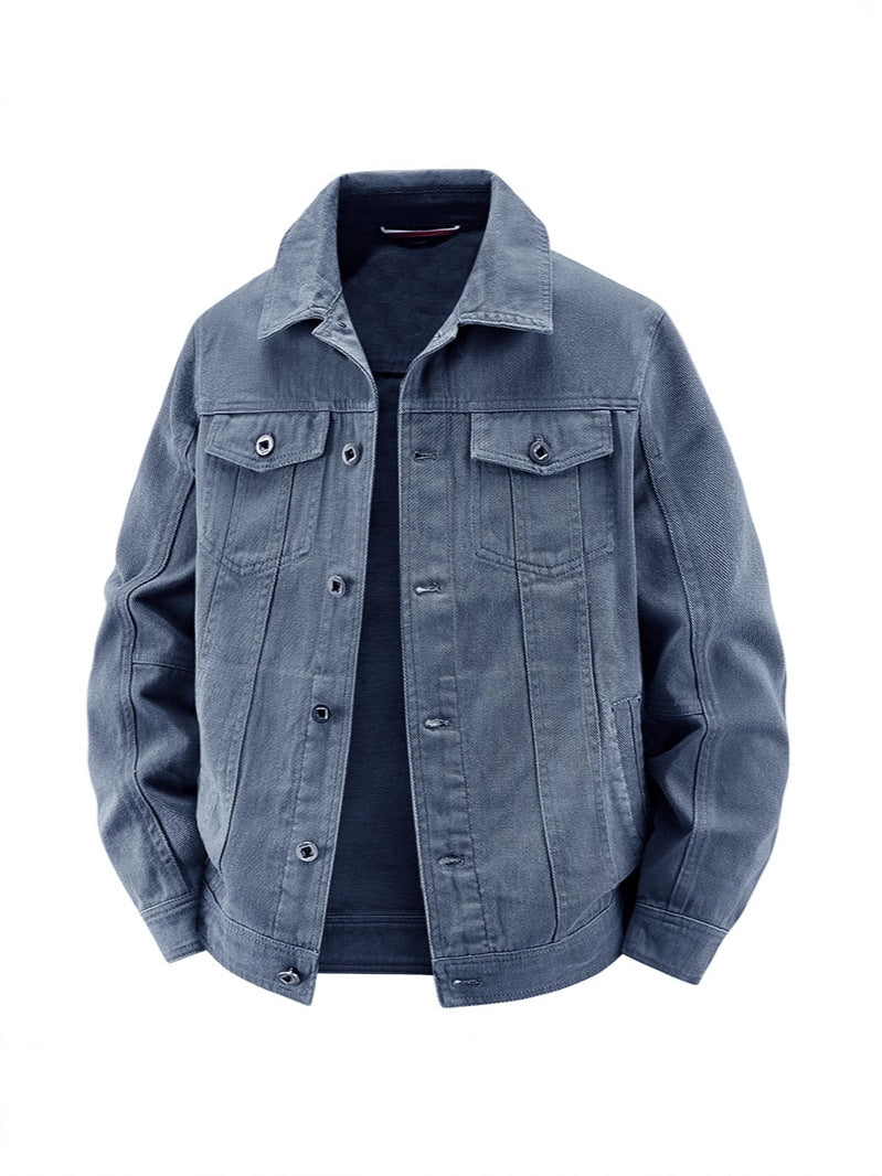 Casual Denim Jacket Relaxed Fit