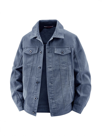 Casual Denim Jacket Relaxed Fit