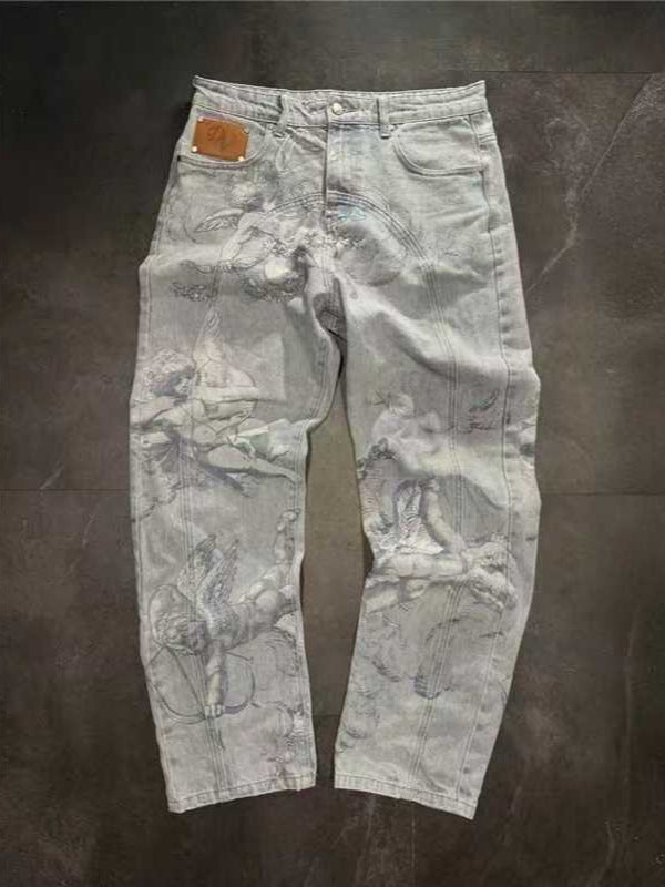 Mens Denim Trousers