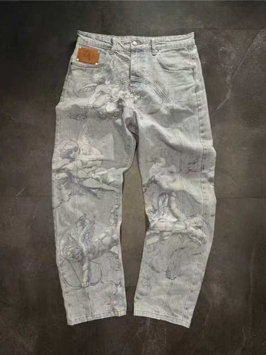 Mens Denim Trousers