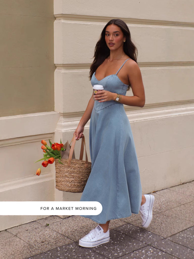 Womens Denim Dress