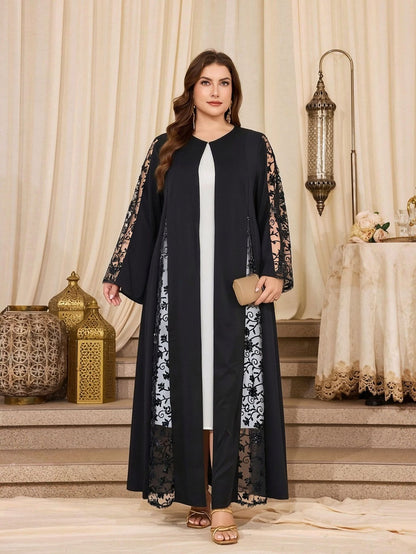 Robe Beaded Lady Dress