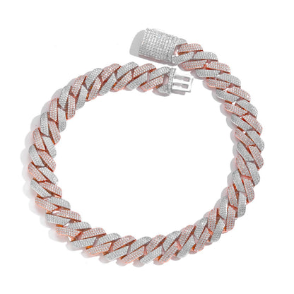 Cuban Chain Zirconia Necklace
