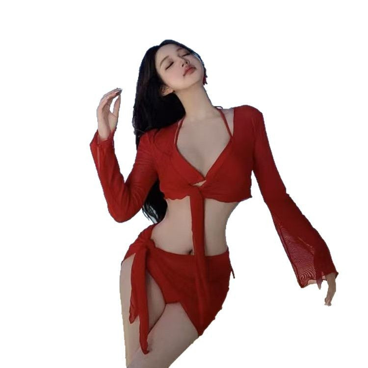 Women's Long Sleeve Bikini Set