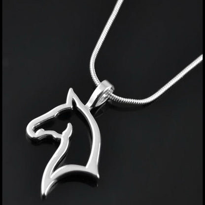 cute animal horse Pendant Necklace For Women fashion dress Clothing Costume Jewelry Accessories
