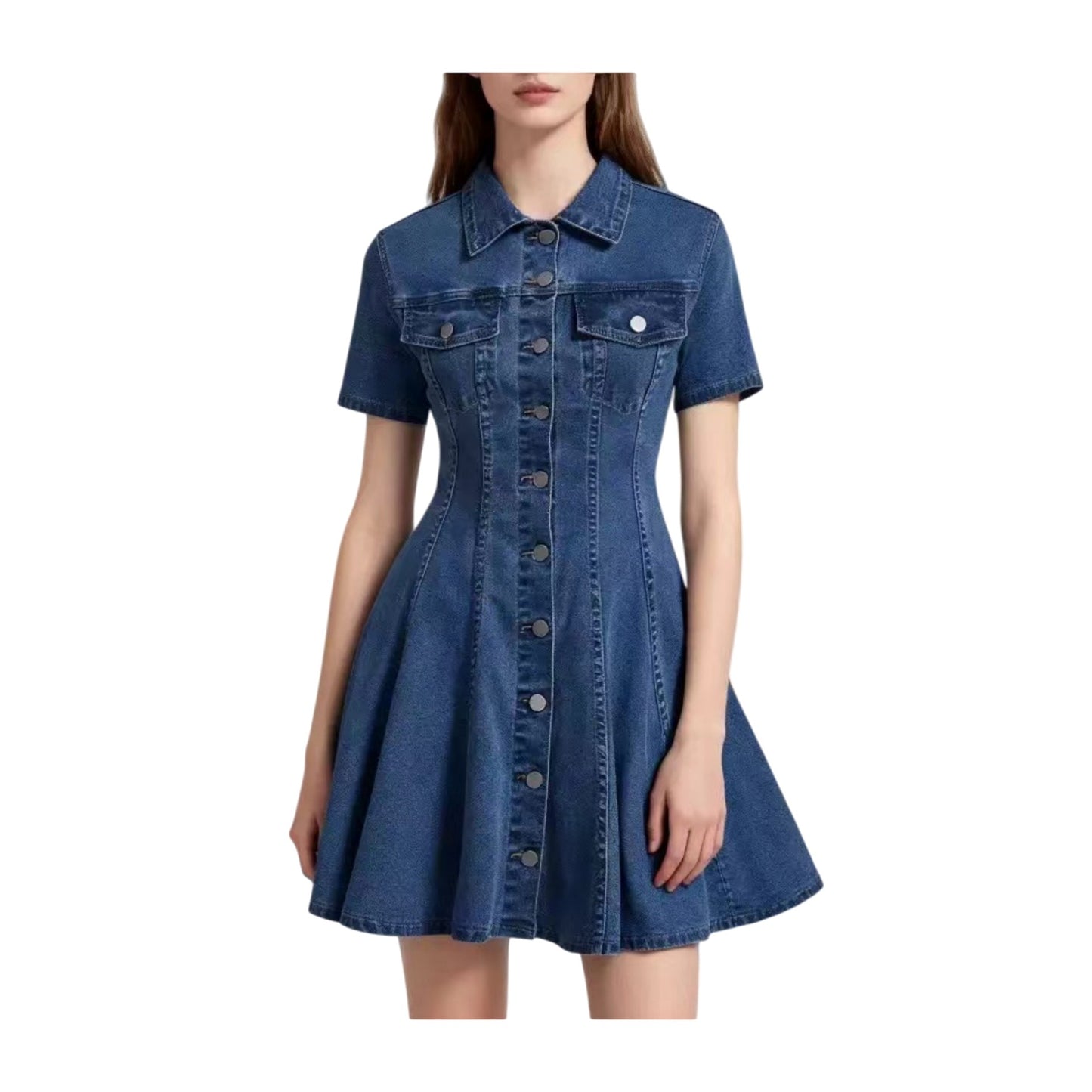 Denim dress