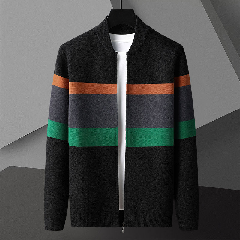 Mens Knit Cardigan