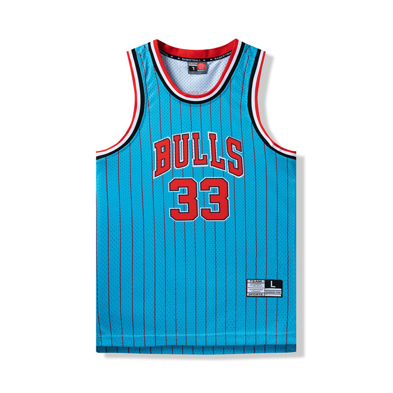 American Retro Mesh Jersey Iverson Maddie Kobe Curry Butler James Digital Print Basketball Vest