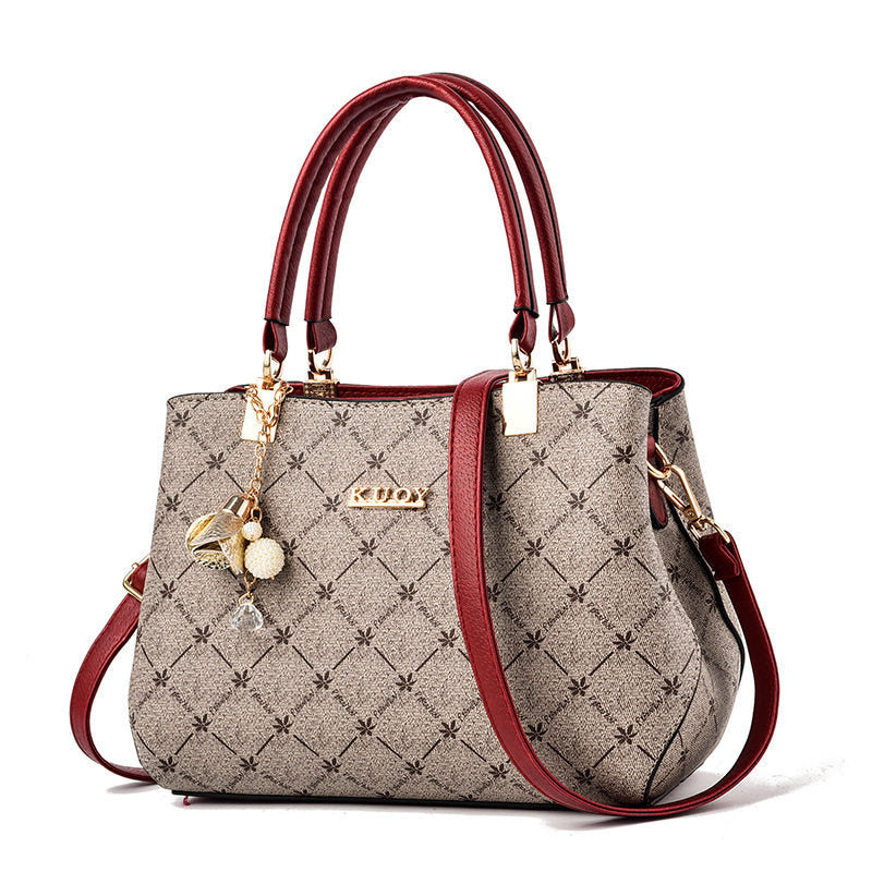 Womens Leather Tote Bag with Adjustable Strap