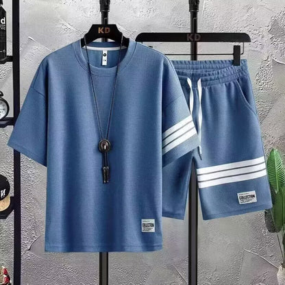 Men's loose short-sleeved summer shirt