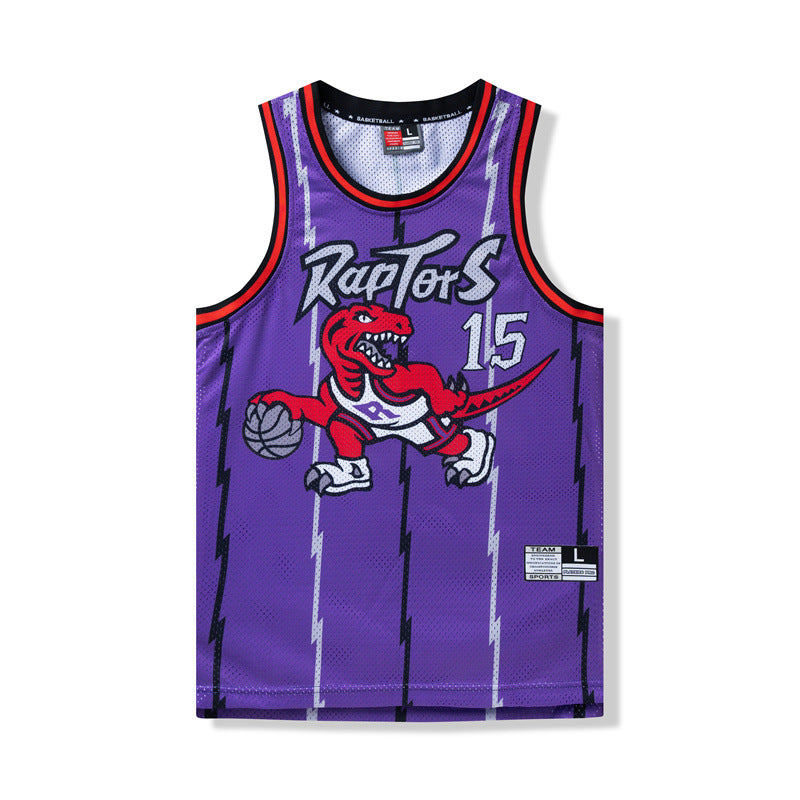 American Retro Mesh Jersey Iverson Maddie Kobe Curry Butler James Digital Print Basketball Vest