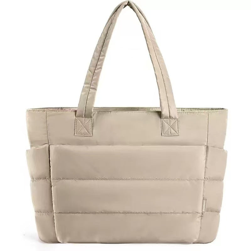 Large Capacity Women's Tote Bag Multi-compartment Shoulder Bag