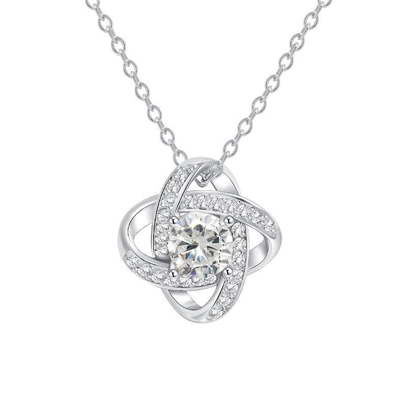 Lucky Clover Necklace Female