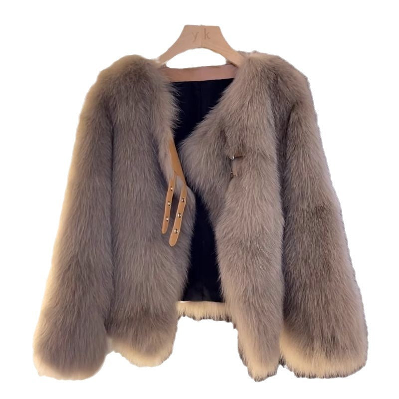 Women's Faux Fur Short Coat