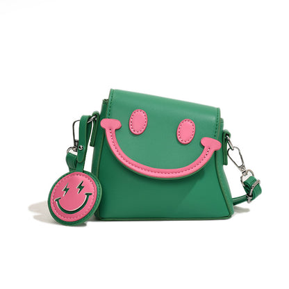 Smiley Cartoon Small Square Bag