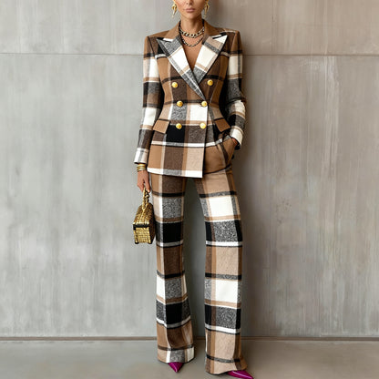Slim-fit suit and trousers
