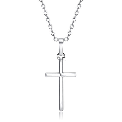 Fashion Female Cross Pendants dropshipping Gold Black Color Crystal Jesus Cross Pendant Necklace Jewelry For Men/Women Wholesale