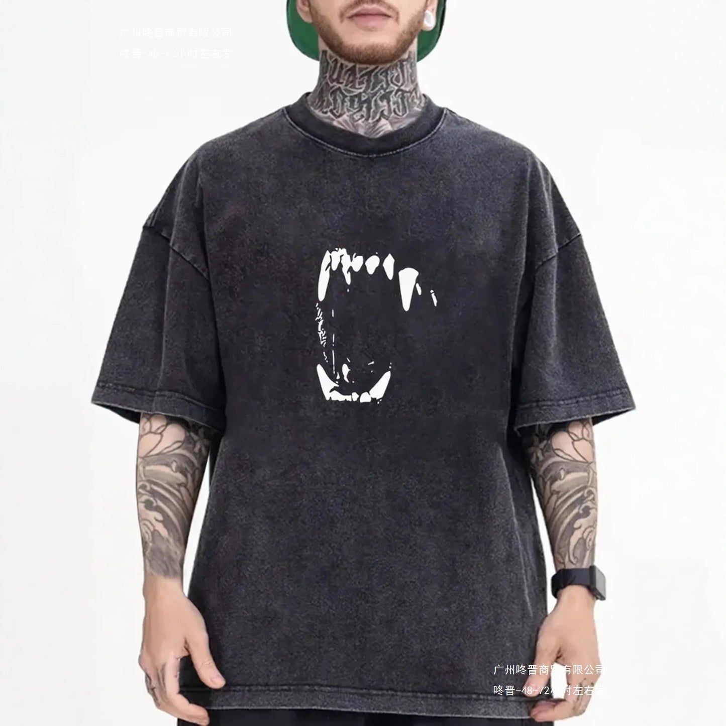 Men's Printed Cotton T-shirt