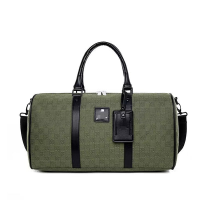Chessboard diagonal crossbody bag