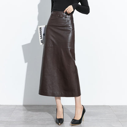 Womens Leather Skirt