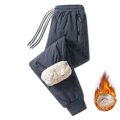 Men's Fleece-Lined Casual Pants