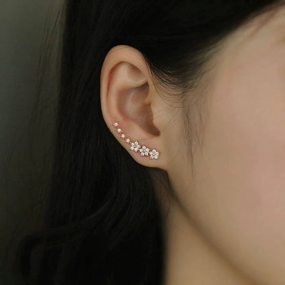Rhinestone earrings