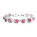 Adjustable full diamond bracelet for women