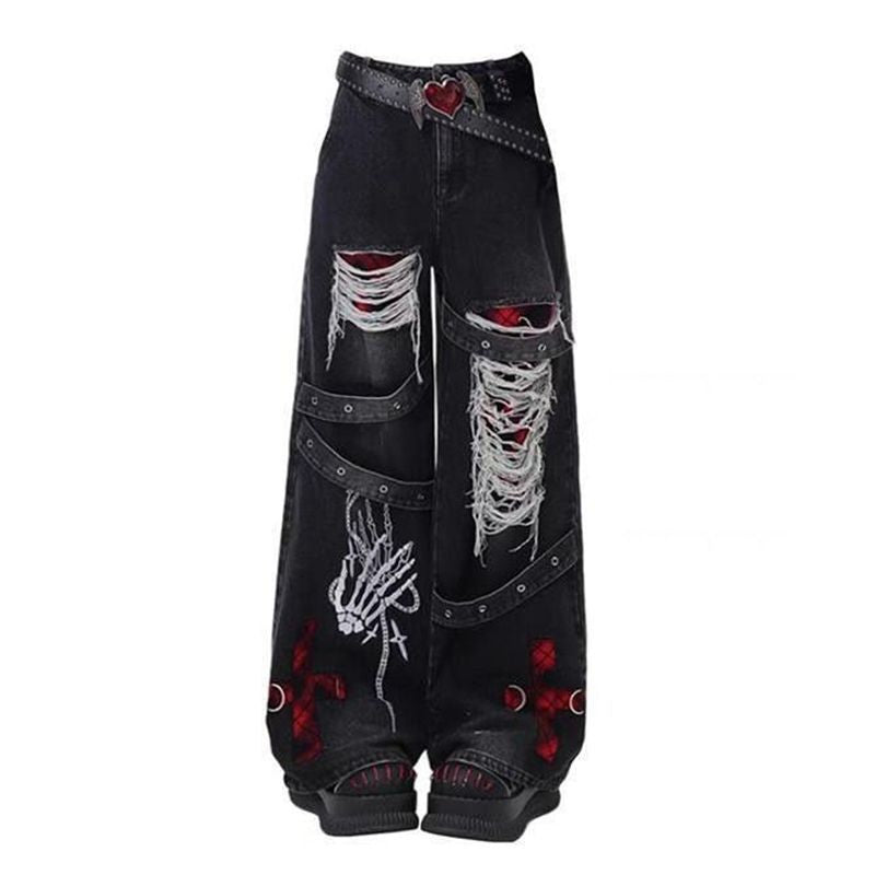 Womens Denim Trousers