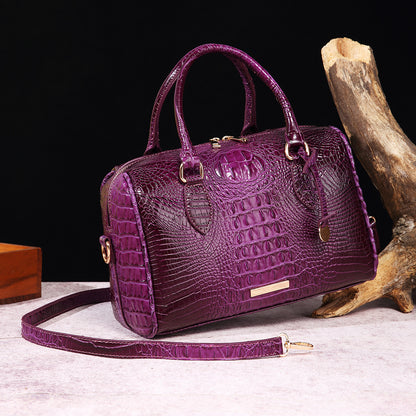 Retro travel women's bag