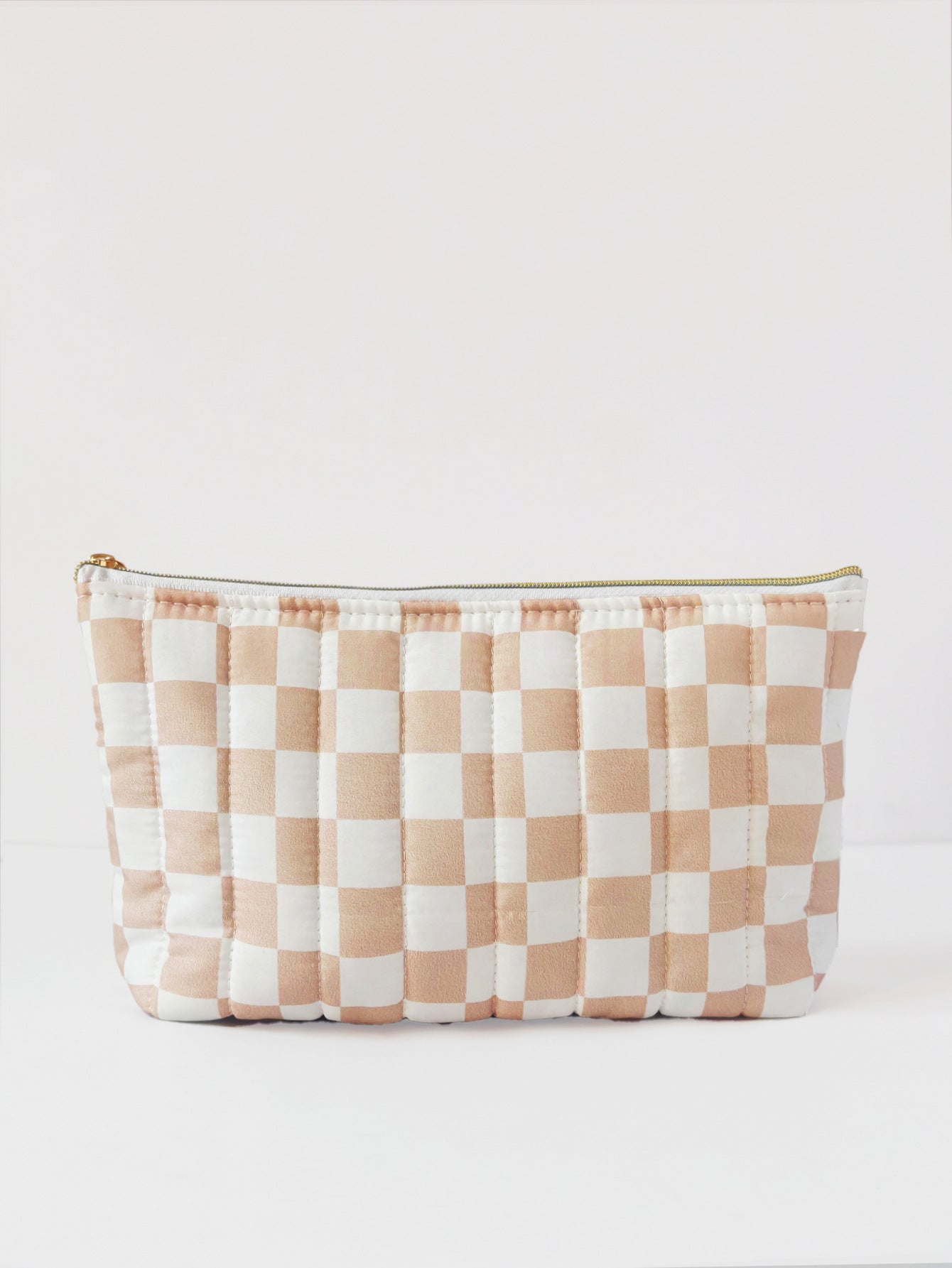 l Floral Fabric Cosmetic Bag