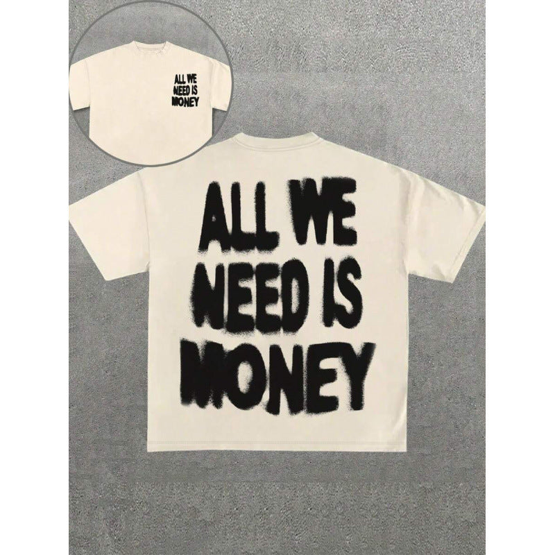 Printed Cotton T-Shirt Streetwear