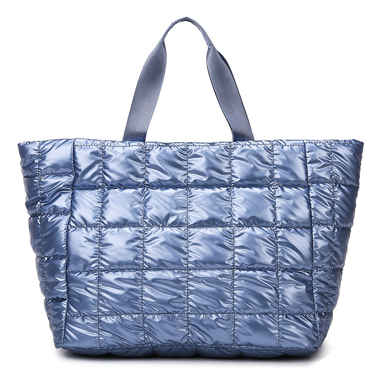 Pearlescent Two-Sided Dry-Wet Separation Tote Bag