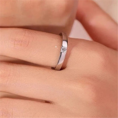Adjustable Zirconia Wedding Ring