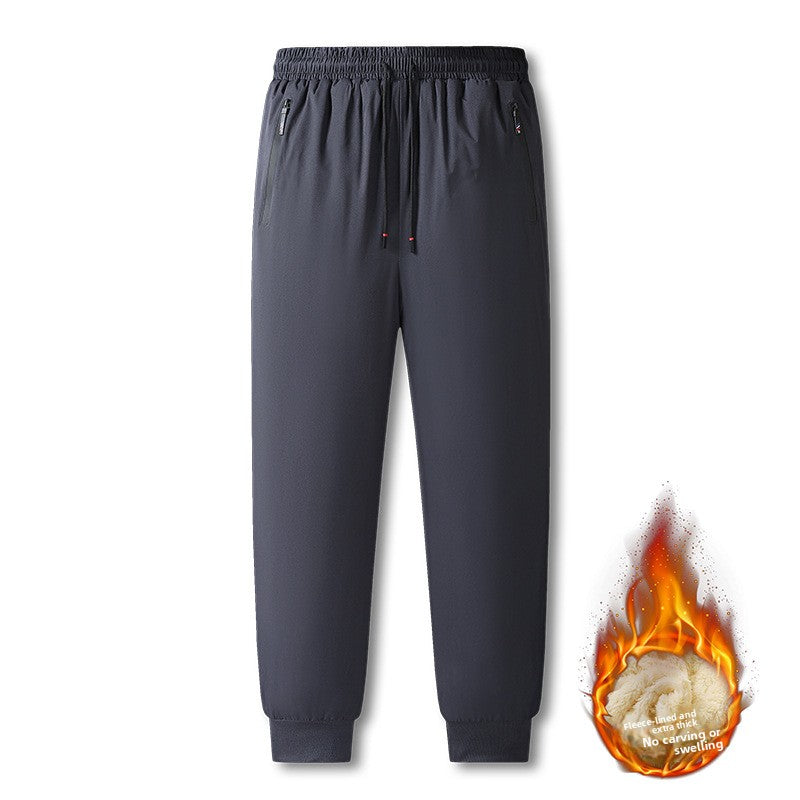 Men's Fleece-Lined Casual Pants
