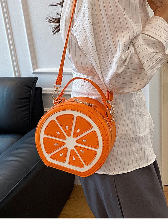 Creative Orange Crossbody Bag