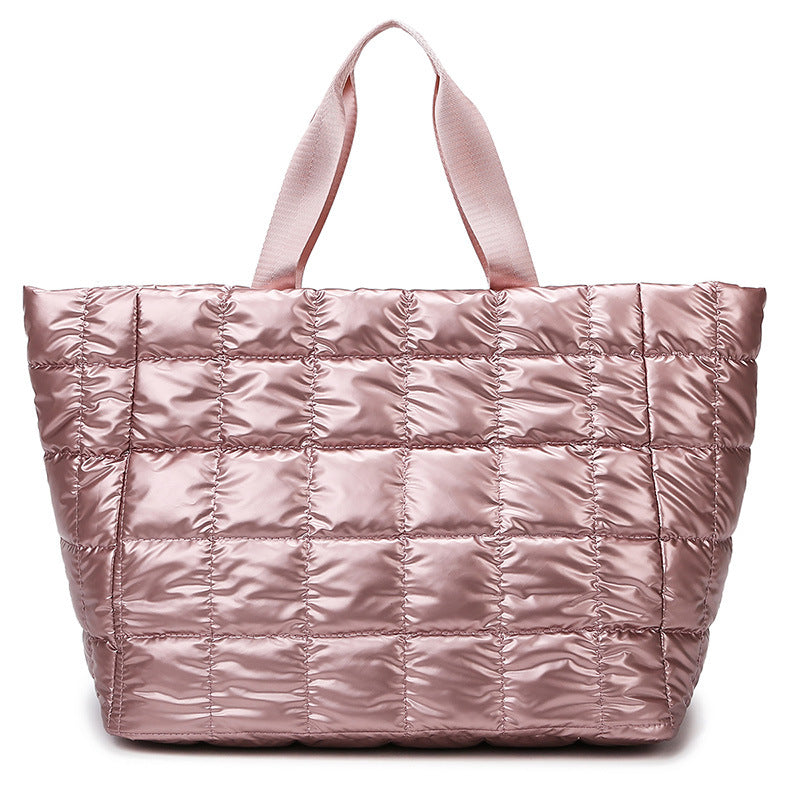Pearlescent Two-Sided Dry-Wet Separation Tote Bag