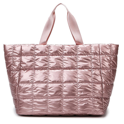 Pearlescent Two-Sided Dry-Wet Separation Tote Bag