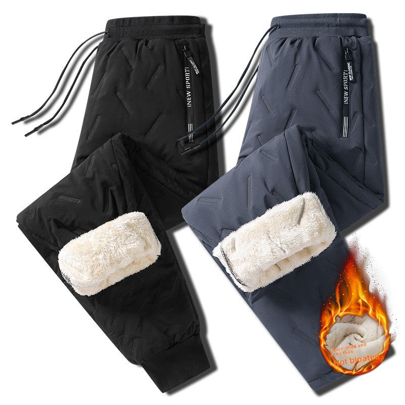 Men's Fleece-Lined Casual Pants