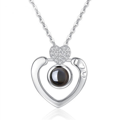 Multilingual Love Message Necklace