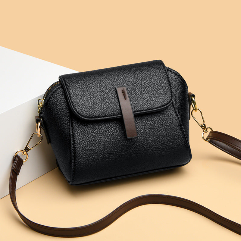 Versatile single-shoulder shell bag