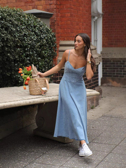 Womens Denim Dress